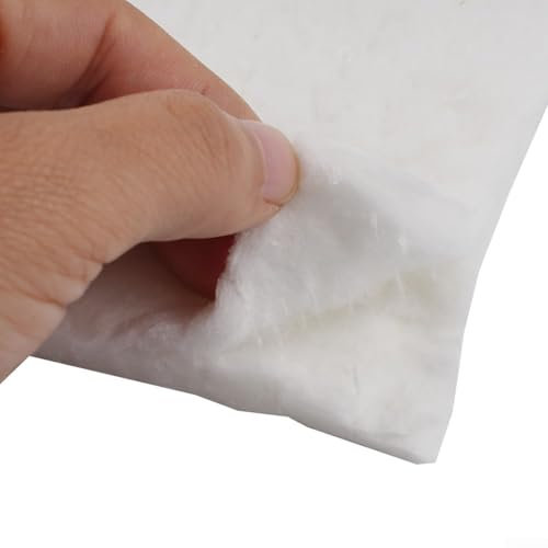 Flamme longue durée avec fibres de silicate de calcium et de magnésium pour cheminées, brûleurs à gel (30 x 20 x 1 cm)