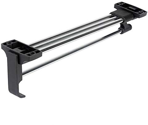 Barra appendiabiti estraibile retrattile per asciugamani/cappotti, asta per armadio 25/30/35/40/45/50 cm (dimensioni: 35 cm)