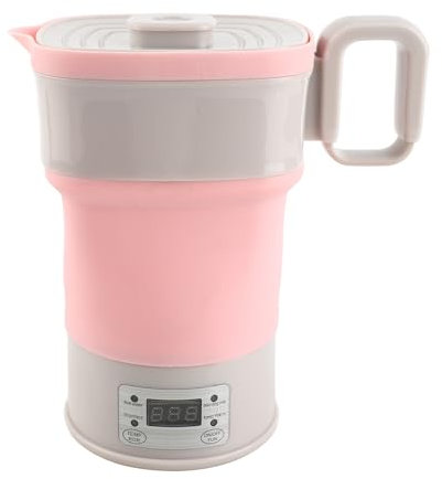 Bollitore Elettrico Pieghevole, Bollitore di Acqua Calda con Isolamento Termico per Viaggiare (Una dimensione)