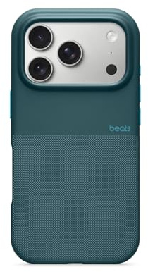 Beats Funda Reforzada con MagSafe, Control de cámara, Resistente a caídas y arañazos, Textura Mate e Interior de Microfibra para iPhone 17 Pro - Azul Rocoso