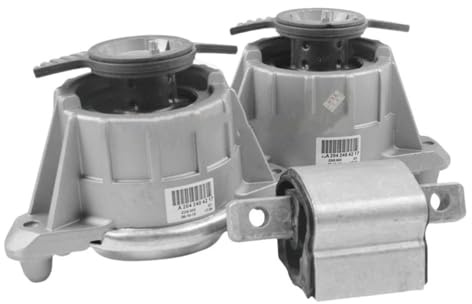 Motorlager für Autos Passend für Mercedes-Benz W204 W212 C180 C200 C250 E200 250 3-teiliger Motor-Getriebelagersatz A2042400117 A2042404217