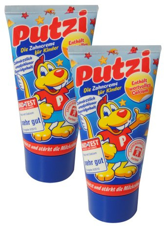 Putzi Die Zahncreme für Kinder 2er Pack (2 x 50 ml)