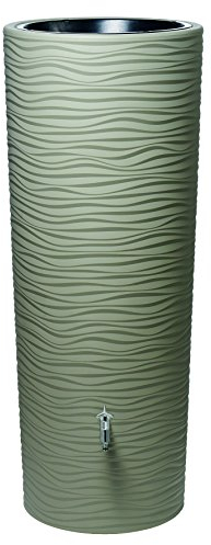 Natura 2in1 Regentonne sahara 350 l, mit Pflanzschale, ca. 62x62x150 cm