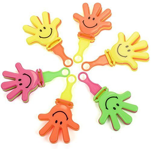 Tobar Smiler Hand Clappers (Pack of 6)