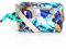 Kipling Wes Shoulder Bag Crossbody Oceanic Day Dream Print, Mehrfarbiges Blau.