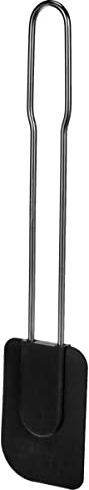 Zenker Fackelmann 42781 - Espátula de Silicona con mango en acero inoxidable 28,8x6cm, colores aleatorios