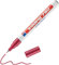 edding 780 Lackmarker - rot - 1 Stift - Rundspitze 0,8 mm - Lackstift zur Markierung und Beschriftung von Metall, Glas, Stein oder Kunststoff - hitzebeständig, permanent, wisch- und wasserfest