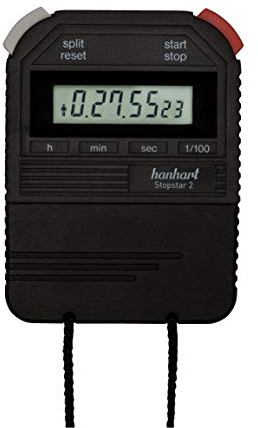 Hanhart Stopstar 2 1/100 Sek. elektronische Stoppuhr Sportuhr