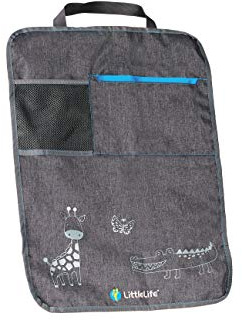 LittleLife Auto Sitz Kick Matte zum Schutz Ihres Vordersitzes gegen Kratzspuren, Wasser und Schmutz von Kindern