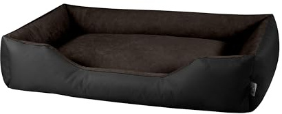 BedDog Hundebett LUPI Hundekissen Hundekorb mit Waschbarem Bezug | Hundesofa Schlafplatz und Liegeplatz für Alle Hunderassen, Formstabil Gepolstert, Sechs Größen von S bis XXXL