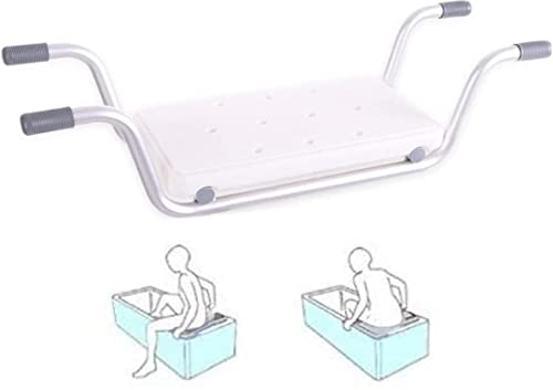 OrtoPrime Sedile Vasca da Bagno Antiscivolo - Sedile per Vasca da Bagno per Adulti e Anziani - Sgabello Vasca da Bagno Ergonomico - Sedile Sicurezza per Vasca da Bagno
