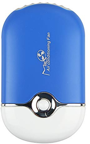 Tongping USB-Mini-Lüfter Klimaanlage Gebläse für Wimpernverlängerung (Blau)