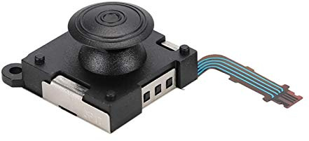 Shanrya Joystick de Repuesto, Joystick de Juego Universal Negro, Práctico Fácil de Instalar Compatible con 2000