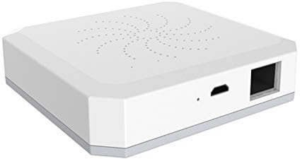 HEZIS Zigbee Hub, Smart Zigbee Gateway Bridge, conecta de forma inalámbrica tu Smart WiFi y dispositivos Zigbee Funciona con Alexa/Google Home/Tuya