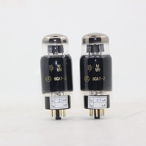 JINGERL 6CA7-Z. Amtusiasta del Tubo sottovuoto HiFi. Il Tubo Audio dell'amplificatore può Essere intercambiato con EL34. Abbinamento Professionale Fai da Te (Color : 2 Pieces)