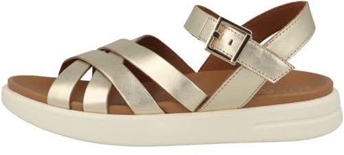 Geox Dam D XAND 2S B sportsandal, LT guld, 41 EU, Guldpläterat guld, 41 EU