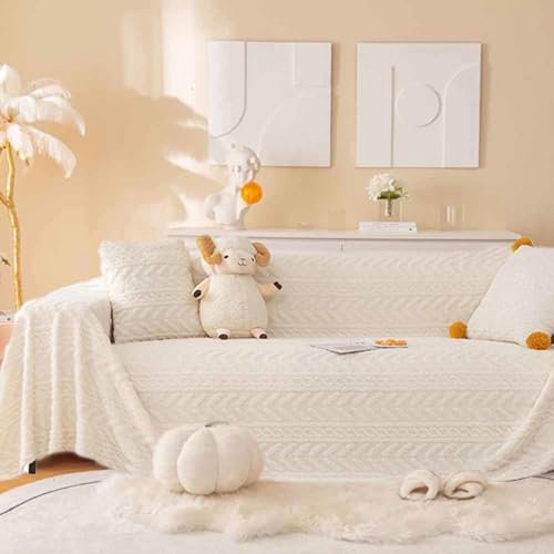 MTHGH Sofaüberwurf Decke Ecksofa L Form XXL Sofaüberwurf Samt rutschfest Decke Sofa Decken Für Sofa Sofadecke Couch Überwurf Thermo Sofadecke Tagesdecke Sofaüberwurf,L-180x300cm