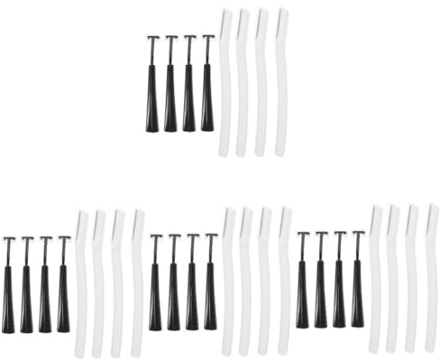 FOMIYES 16 Sätze Tragbarer Augenbrauentrimmer Anzüge für Männer Augenbrauenblätter brow trimmer brow tool Trimmer für Männer Rasierer Gesichtshaarschneider Augenbrauenformwerkzeug bilden