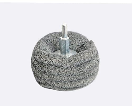 DUBTEDHOU Zirconia Flat Sanding Grinding Flap Discs, 1pc 6 * 75mm Flap Fiber Grinding Head Wheel Abrasive Mini Brush Drill Scouring Pad Nylon Polishing Grind Head Tools(800)