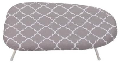 Tabla de Planchar de sobremesa: Plegable y compacta, Ideal para Viajes, para Coser, Manualidades, dormitorios (C)