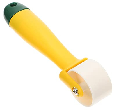 KONTONTY Rodillo De Prensado Plano Para Adhesivos Rueda Para Acolchar Costuras Rodillo Manual Para Empapelar Para Paredes y Juntas Para Empapelado De Paredes