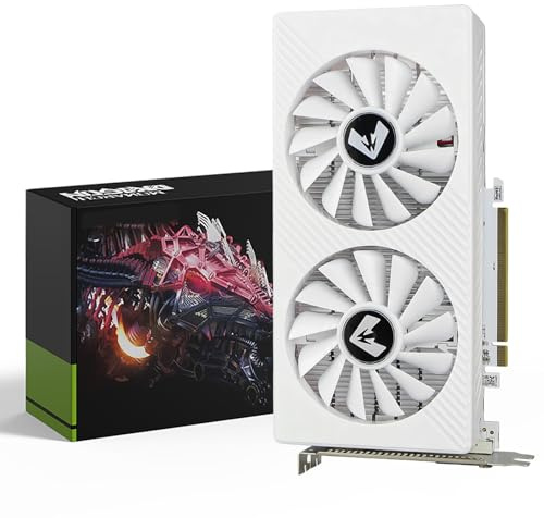 MOUGOL AMD Radeon RX 580 Gaming Graphics Card, 8GB GDDR5 256-Bit, Dual Fan Cooling, DP/HDMI/DVI Video Output, PCI Express X16 3.0, Computer GPU Support Windows 11/10/7 Desktop PC
