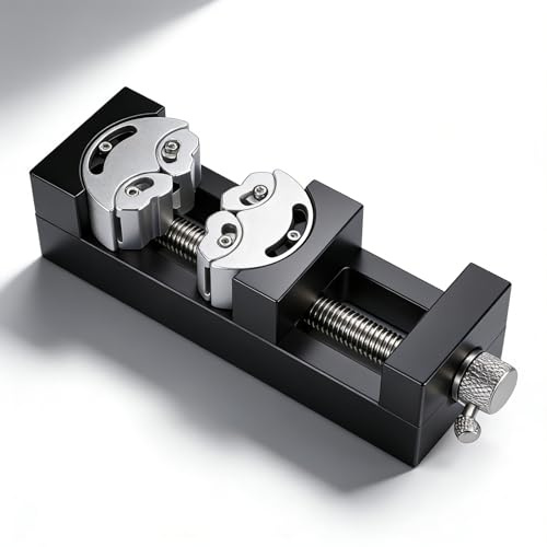 Dpofirs Mini Pince à étau, é Fractal Intelligent, de Presse, D'établi, Petite Pince de Table pour le Bricolage, L'artisanat, la Fabrication de Bijoux, la Réparation