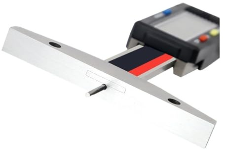 Medidor De Profundidad Digital Varilla Delgada Acero Inoxidable, Calibre Medición Agujero Pequeño Puntiagudo, Banda Rodadura Neumático MedicióN De PrecisióN(0-50mm Rod Diameter 2.0)