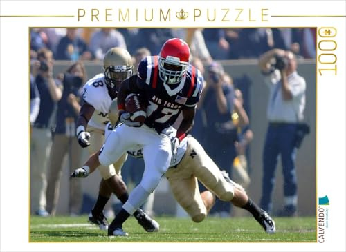 CALVENDO Puzzle Endzone - American Football | 1000 Teile Lege-Größe 64 x 48 cm Foto-Puzzle für glückliche Stunden