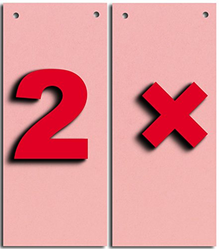 Herlitz Trennstreifen (2er Pack Rosa)