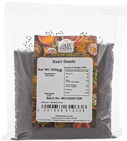 Old India Basil Seeds 250g