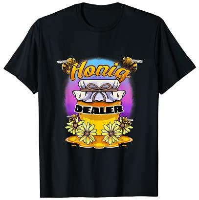 Honig Dealer - Imker Imkerei Imkerbedarf Bienen Honig T-Shirt