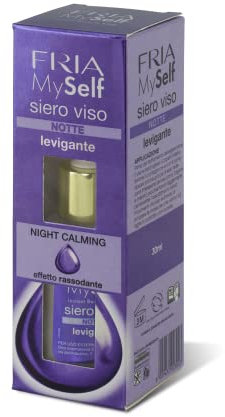 Fria MySelf Siero Viso Notte Levigante 30 ml, Chiaro (030075)