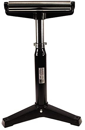 WELDINGER Rollenständer höhenverstellbar von 580-970 mm Rollenbock Arbeitsbock massiver Ständer aus Guss