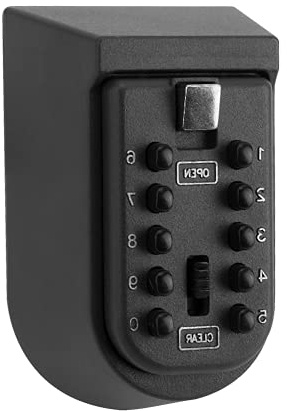 Wall Key Lock Box, Password Key Lock Box Widely Applicable Zinc Alloy for Offices,for Home, Office, Factory Building