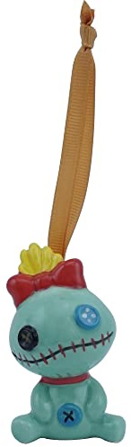 Disney Lilo and Stitch Hängender Baumschmuck – Scrump – 7,4 cm x 4,8 cm x 5,7 cm – Ornament – Disney Weihnachtsbaumschmuck – Disney Stitch Gifts