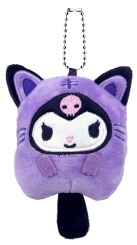 Ubephant Kuromi Schlüsselanhänger, Kuromi Kuscheltier 13cm | Schlüsselanhänger Plüschtier Anhänger Rucksack Pandent Geschenke