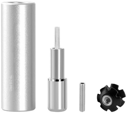 Hsthe Sea Mountain Bike Front Fork Core Driving Tool, Stainless Steel Adjustment Installer, Install Star Nut Insert Tool for 22.2、25.4、28.6mm