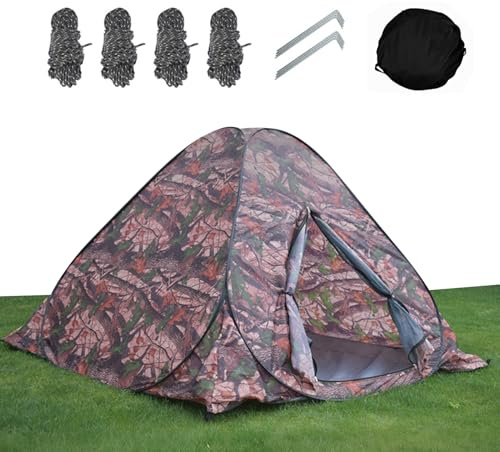 Tienda de campaña exterior – Refugio de playa desplegable – Toldo impermeable con protección UV con instalación rápida | Tienda plegable para fiestas al aire libre y club deportivo | Parasol portátil