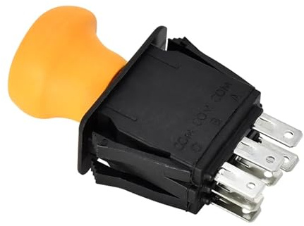 Qklyxr Interruttore PTO 01002111 925-1716A 925-3233A 925-3233 Compatibile con, for Cub Cadet, for RZT42 RZT50 RZT54, Compatibile con Serbatoio M48 M50 M54 Interruttore Frizione Tosaerba