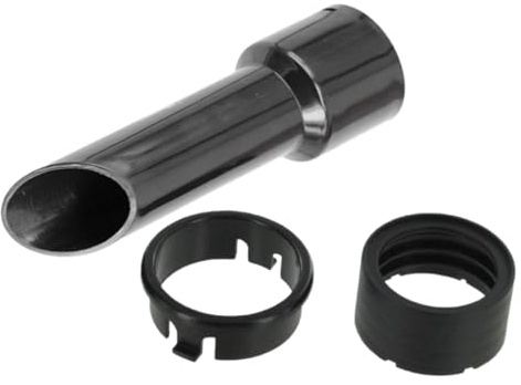 32mm Hose End Cuff Hoover Nozzle Connector Compatible with Numatic Henry Hetty & George Vacuum Cleaner HVR200 HVC200 HVR200P HVR20 Models (Black)