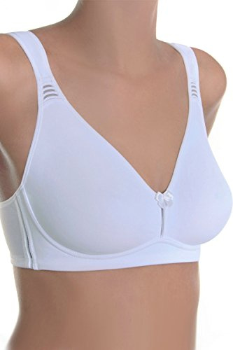 Sassa Damen Sport-bh Vorgeformt Sport BH, Weiß, 85C EU