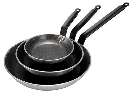 De Buyer - 8030.40 - Padella in alluminio semi-professionale antiaderente shock junior - Diametro 40