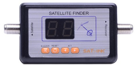Satlink WS-6903 mätare digital visad Satellite Finder satellitmätare