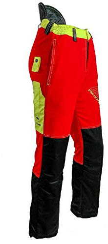 Forest Fighter Start-Up Schnittschutzhose by Francital - rot - Bundhose - Forsthose - Forstkleidung (L, rot)