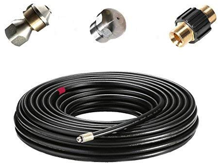 M&M Smartek manguera desatascadora 25 m compatible con Kärcher/Kränzle