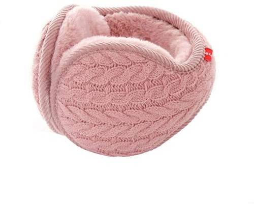 IBLUELOVER Ohrenschützer Damen Herren Rückentragend Earmuffs Plüsch Ohrenwärmer Faltbare Winterzubehör Outdoor Ski Verdickt Ohrenschutz Laufen Ohrwärmer Wandern Earband für Camping Bergsteigen