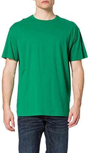 Urban Classics Homme Thé Surdimensionné T shirt, Vert Jungle., 5XL EU