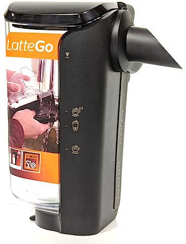 Philips LatteGo Espressomaschine Ersatzkaraffe, Premium Large, Chrom (für EP5447/94, EP4347/94, EP3246/74)