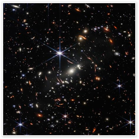 Posterlounge James Webb - First deep field image Poster